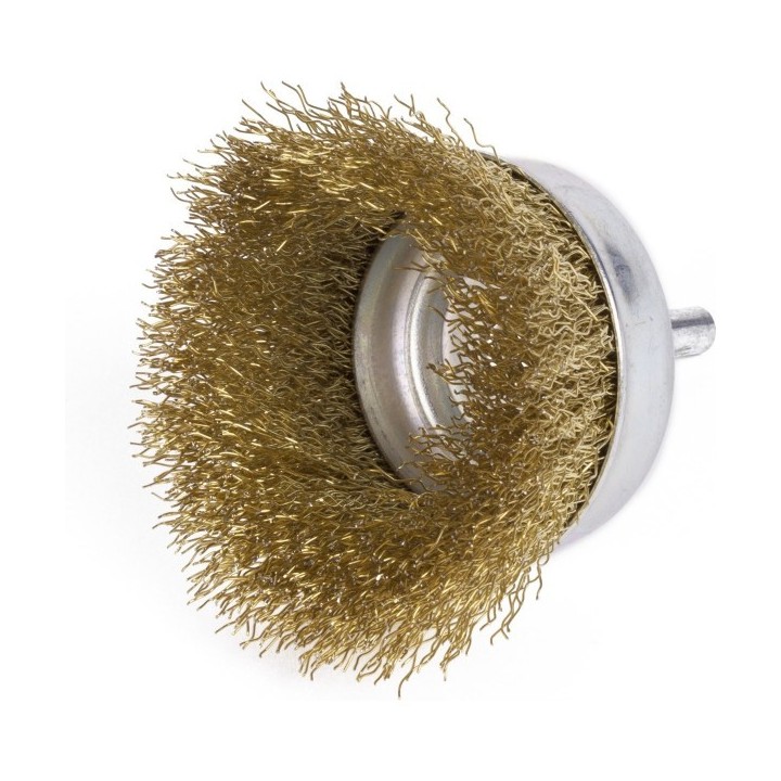 BROSSE MÉTALLIQUE POUR PONCER MÉTAL 75MM
