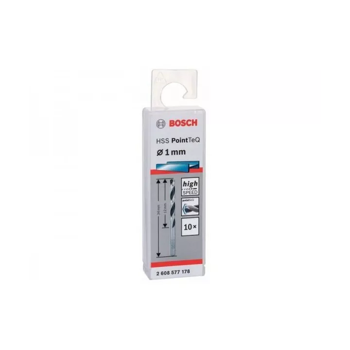FORET METAL 1MM HSS-TEQ 10 PIECES BOSCH