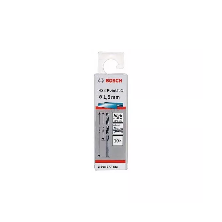FORET METAL 1.5MM HSS-TEQ 10 PIECES BOSCH