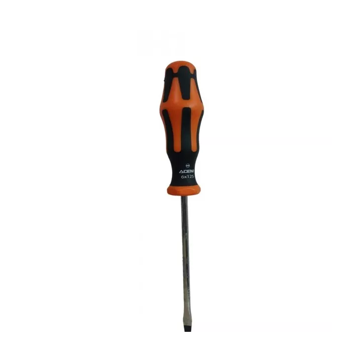 TOURNEVIS POUR VIS À FENTE PRO 6*125MM ACEM
