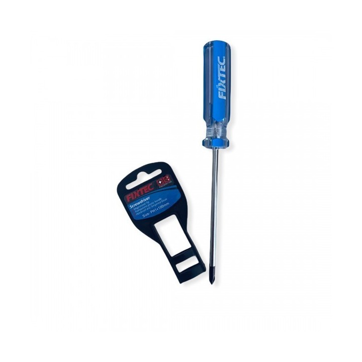 TOURNEVIS POUR VIS PHILLIPS PH1*100MM FIXTEC