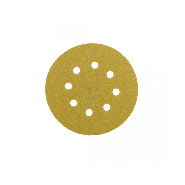DISQUE ABRASIF AUTO-AGRIPPANT Ø 125MM 8 TROUS P80 ABRAPRO