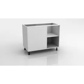 MEUBLE BAS DE CUISINE COIN GAUCHE L.1M AVEC ÉTAGÈRE IKIT