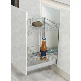 PORTE BOUTEILLE 40CM CHROMÉ SIGE