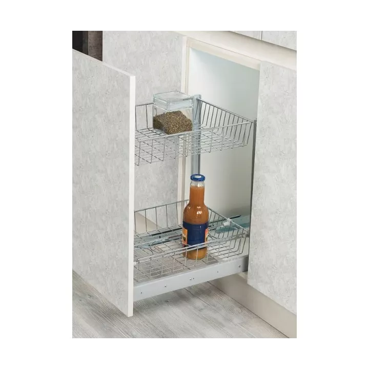 PORTE BOUTEILLE 45CM CHROMÉ SIGE PORTE BOUTEILLE 45CM CHROMÉ SIGE