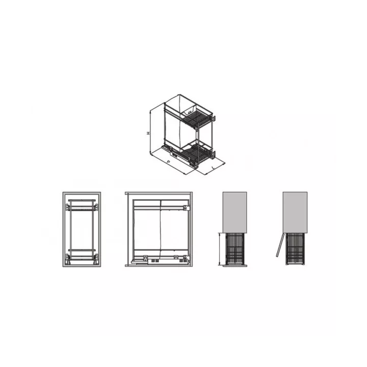 PORTE PAIN 30CM EGPHM30P2BC VIBO
