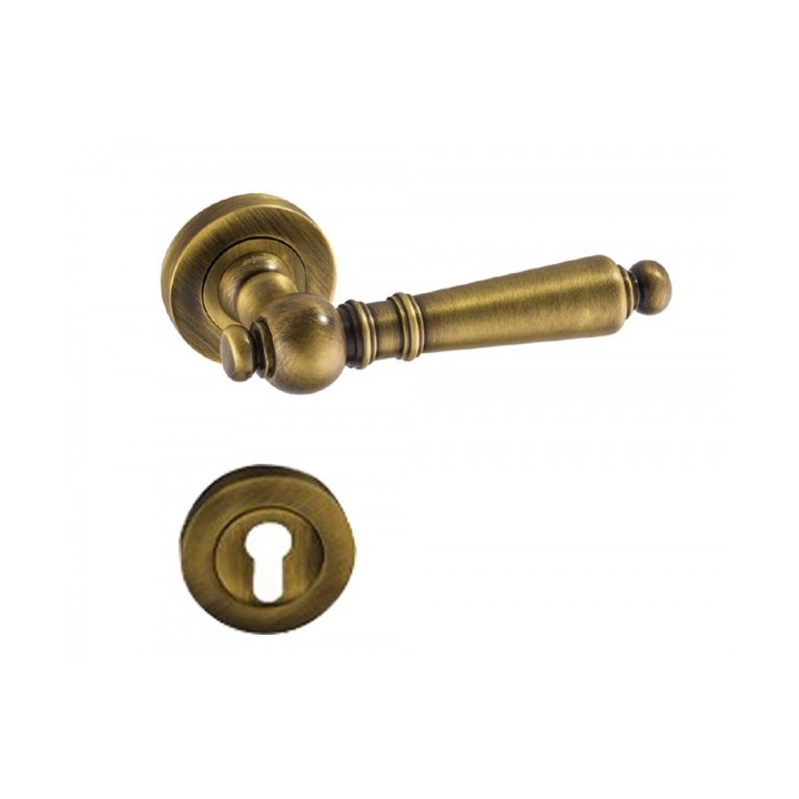 POIGNÉE DE PORTE GURZ GRAND TROU BRONZE DOGANLAR