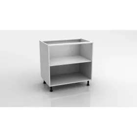 MEUBLE BAS DE CUISINE À 2 NIVEAUX LARGEUR 80CM IKIT