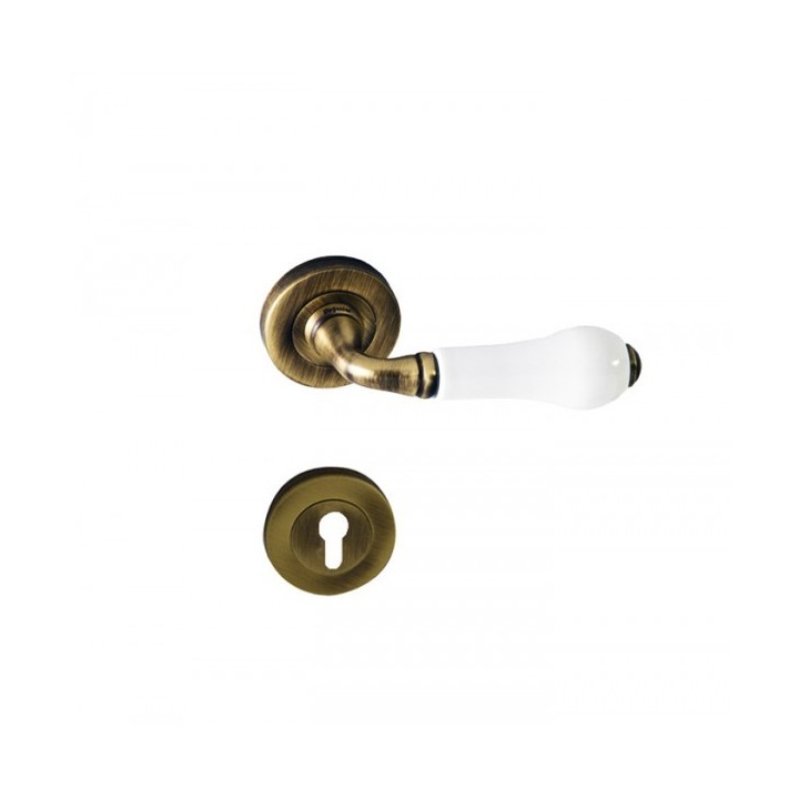 POIGNÉE DE PORTE BAHAR GRAND TROU BRONZE DOGANLAR