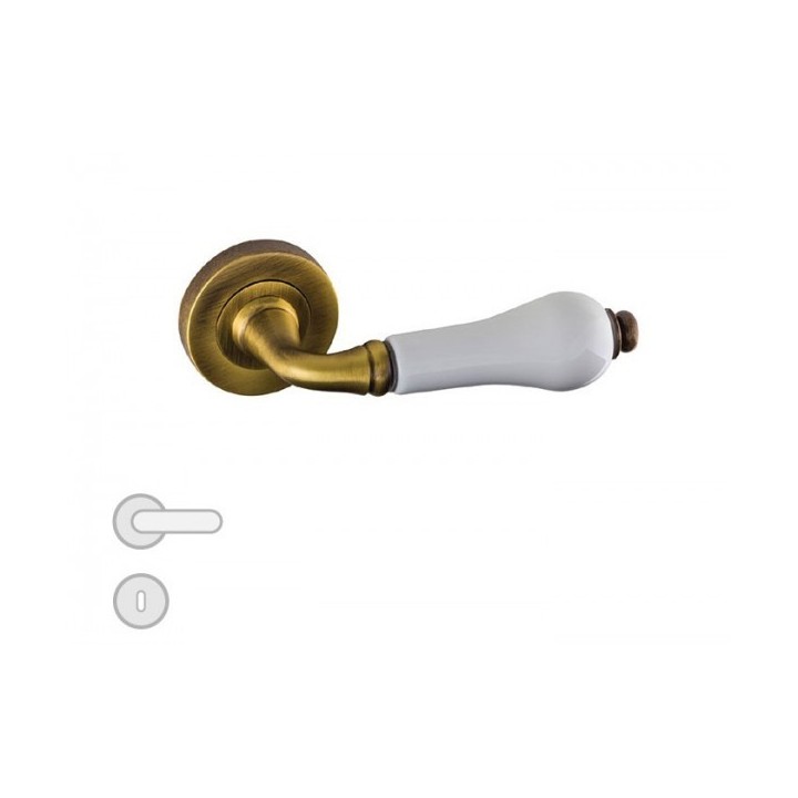 POIGNÉE DE PORTE BAHAR PETIT TROU BRONZE DOGANLAR