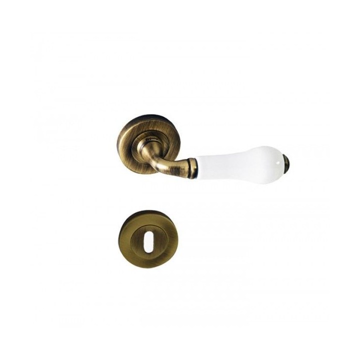 POIGNÉE DE PORTE BAHAR PETIT TROU BRONZE DOGANLAR