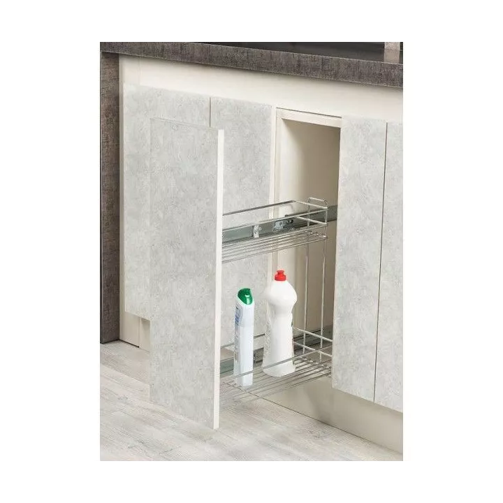 DISTRIBUTEUR DE DÉTERGENT AVEC RAILS TÉLESCOPIQUES LATÉRAUX GAUCHE 25CM STARAX DISTRIBUTEUR DE DÉTERGENT AVEC RAILS TÉLESCOPIQUES LATÉRAUX GAUCHE 25CM STARAX