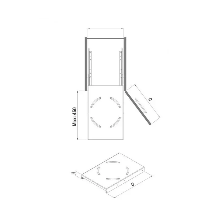 PORTE BOUTEILLE À GAZ STARAX