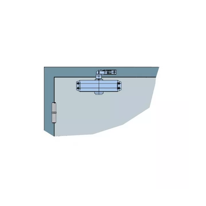 FERME PORTE NOIR C324 AZBE
