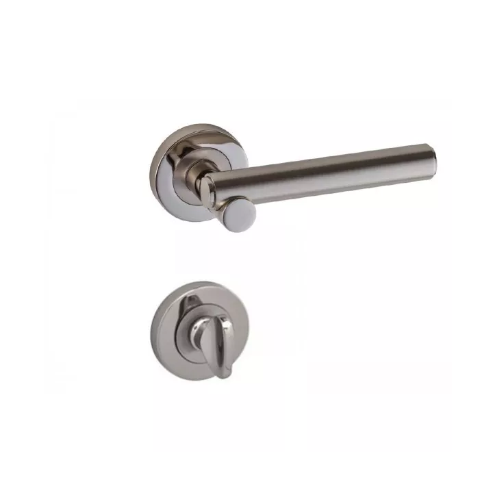 POIGNÉE DE PORTE DORUK CONDAMNATION SATIN-CHROMÉ DOGANLAR