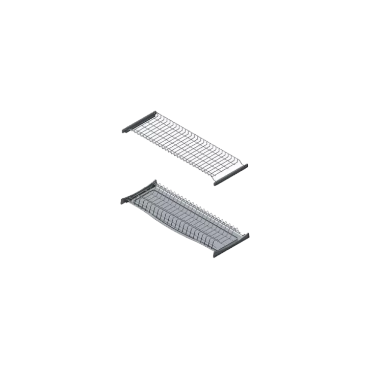 PORTE ASSIETTE ET VERRE AVEC PLATEAU EN PLASTIQUE 90CM S-5166 STARAX