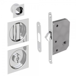 KIT SERRURE À MORTAISER POUR PORTE COULISSANTE ARGENT FROSIO BORTOLO KIT SERRURE À MORTAISER POUR PORTE COULISSANTE ARGENT FROSIO BORTOLO