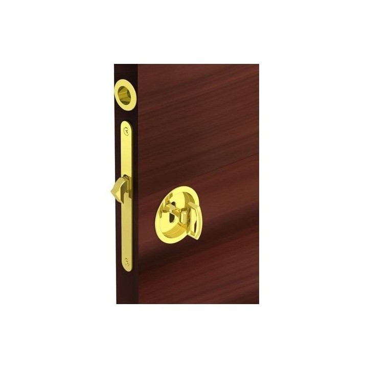 KIT SERRURE À CLÉ POUR PORTE COULISSANTE DORÉ FROSIO BORTOLO