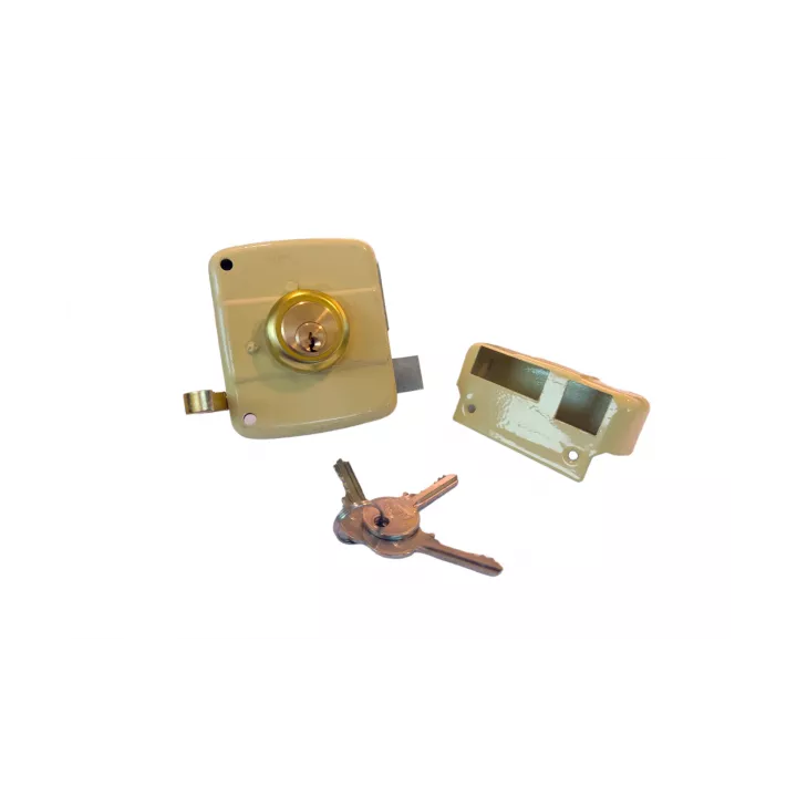 SERRURE À TIRAGE T80T 2TOURS MTS