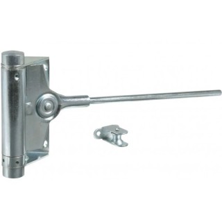 FERME PORTE À RESSORT AVEC BRAS CENTRAL PLIABLE 100MM IBFM