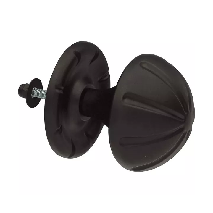 BOUTON DE PORTE NOIR MAT MOD.16 AMIG BOUTON DE PORTE NOIR MAT MOD.16 AMIG