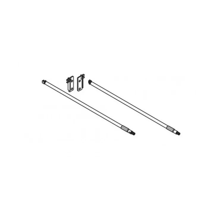 TUBE SET POUR METABOX 450MM BLUM
