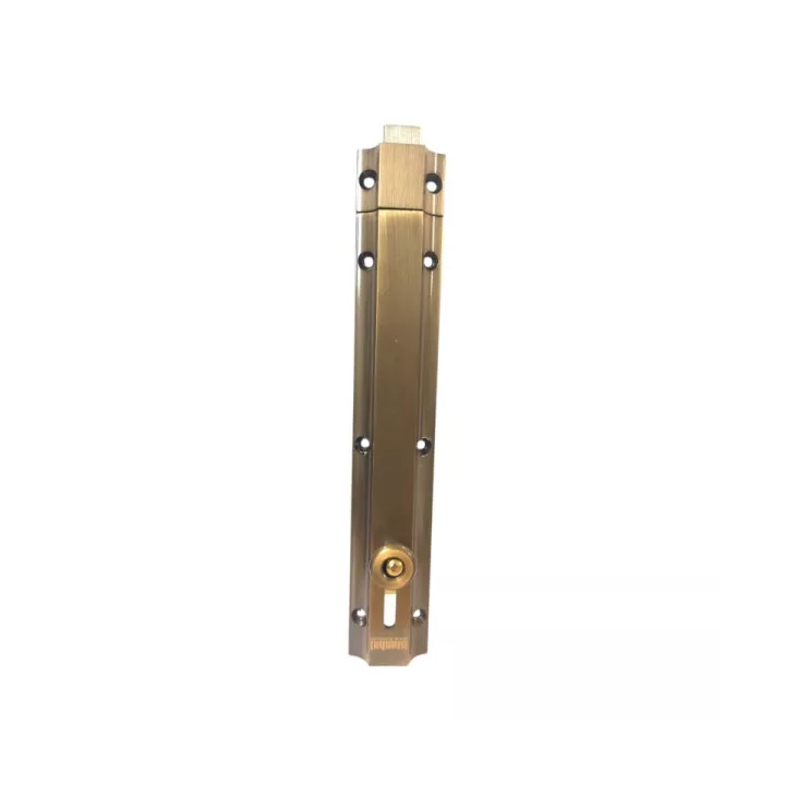 VERROU EN ALUMINIUM COULISSE 200MM BRONZE ISTANBUL VERROU EN ALUMINIUM COULISSE 200MM BRONZE ISTANBUL