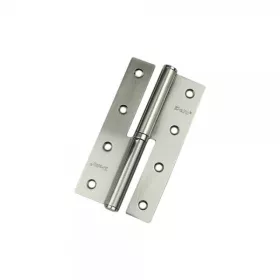 LOT DE 2 PAUMELLES GAUCHES 140*55*2.5MM SATINÉ DELIA