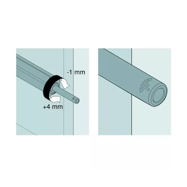 TIP-ON 956A1004 VERSION LONGUE POUR CHARNIÈRE BLUM TIP-ON 956A1004 VERSION LONGUE POUR CHARNIÈRE BLUM