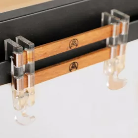 PAIRE ACCROCHES EN BOIS POUR USTENSILES QUARTELLO