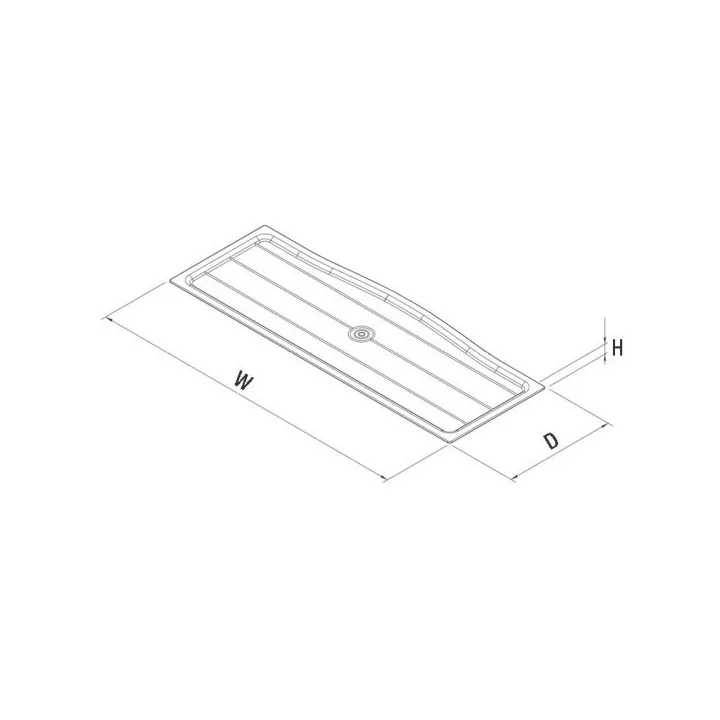 PLATEAU EN PLASTIQUE 60CM STARAX PLATEAU EN PLASTIQUE 60CM STARAX
