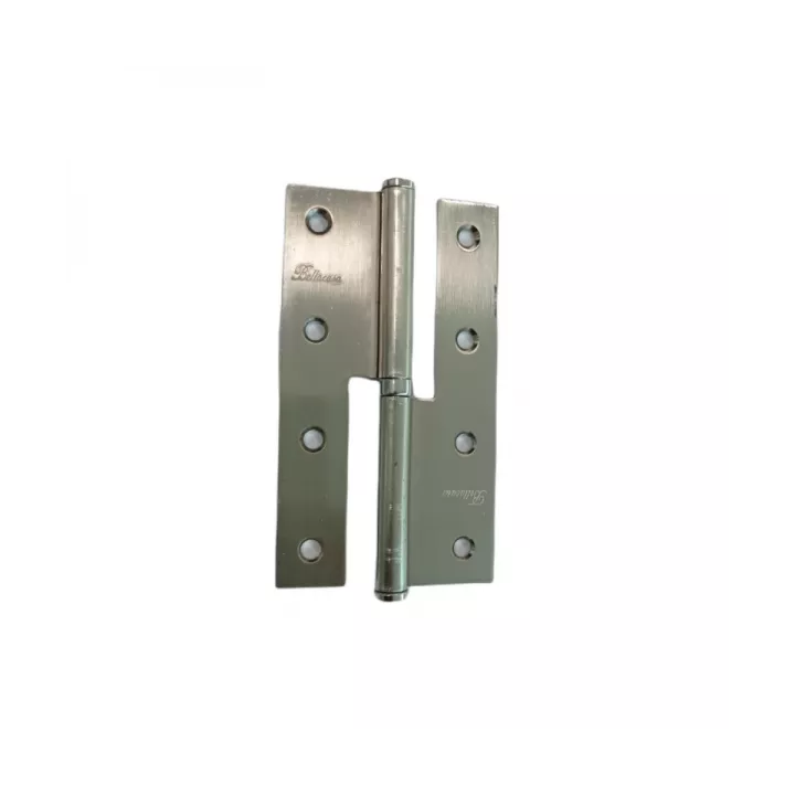 LOT DE 2 PAUMELLES DROITES 140*76*3MM SATINÉ BELLACASA LOT DE 2 PAUMELLES DROITES 140*76*3MM SATINÉ BELLACASA