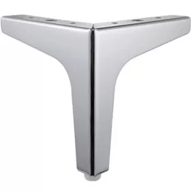SABOT DE MEUBLE CHROMÉ INCLINÉ H13 CM