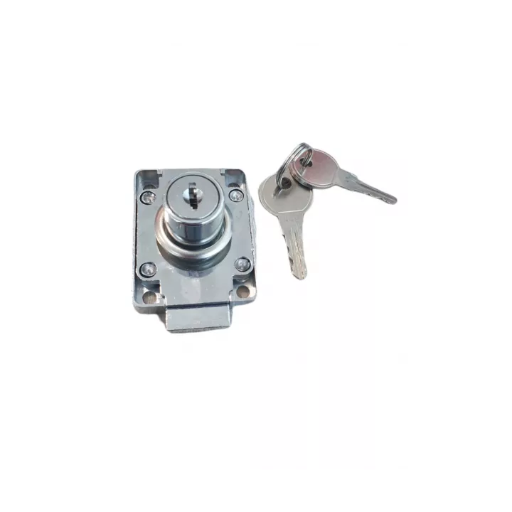 SERRURE TIROIR SANS GACHE 22MM MTS