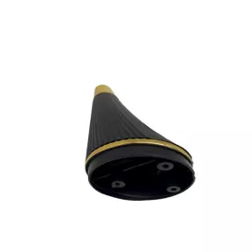 SABOT DE MEUBLE FORME CONIQUE H19CM NOIR