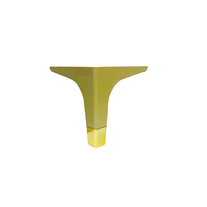 SABOT COIN DE MEUBLE EN PLASTIQUE GOLD/DORÉ PARMA