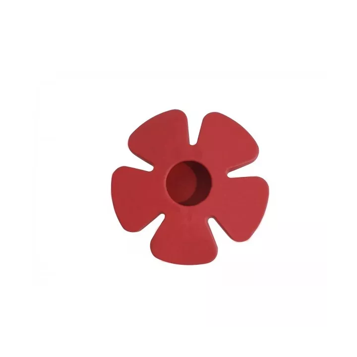 TIRETTE EN FORME DE FLEUR ROUGE CEBI TIRETTE EN FORME DE FLEUR ROUGE CEBI