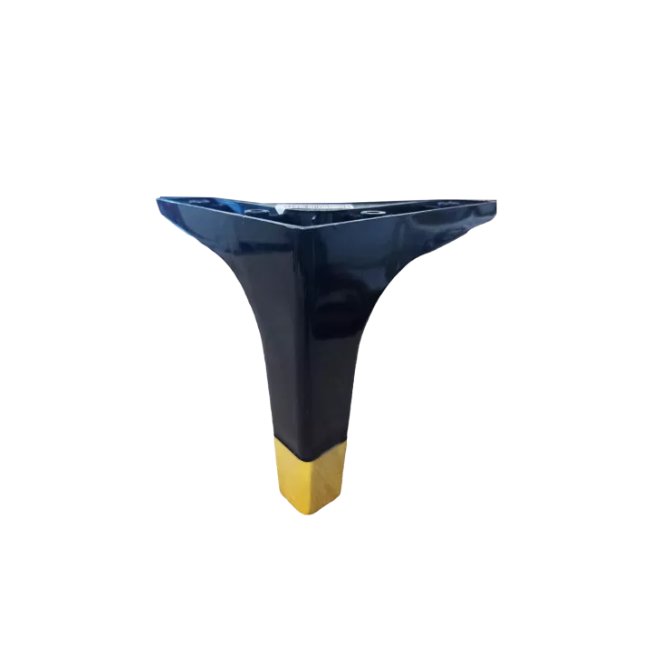 SABOT COIN DE MEUBLE EN PLASTIQUE NOIR/DORÉ PARMA SABOT COIN DE MEUBLE EN PLASTIQUE NOIR/DORÉ PARMA