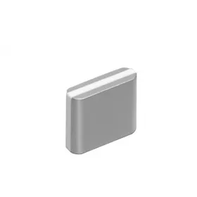 BOUTON DE MEUBLE 429025 CHROMÉ-BLANC MP05 CEBI
