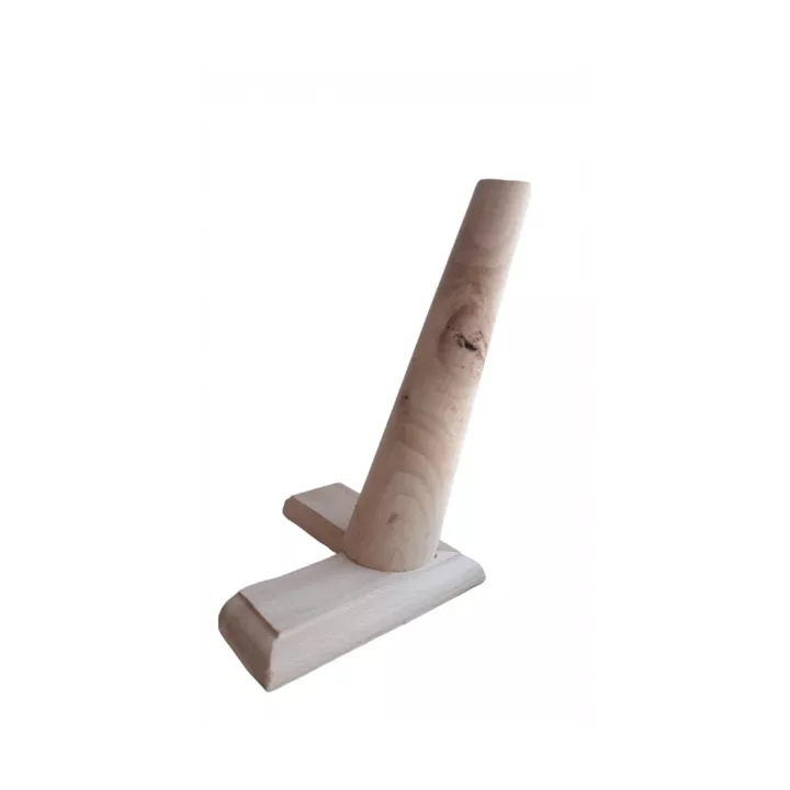 SABOT DE MEUBLE EN BOIS FORME CONIQUE HAUTEUR 14CM