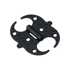CHARNIÈRE 6*6*0,15CM NOIR MOD.553 AMIG