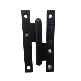 PAUMELLE DROITE SIMPLE NOIR 110*55*2.5MM AMI