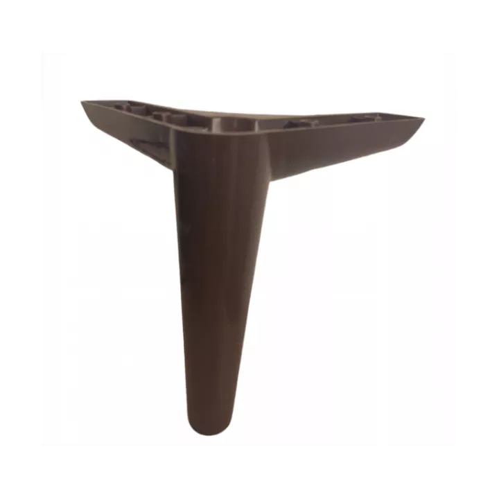 SABOT DE MEUBLE EN PLASTIQUE H14CM MARRON DELTA