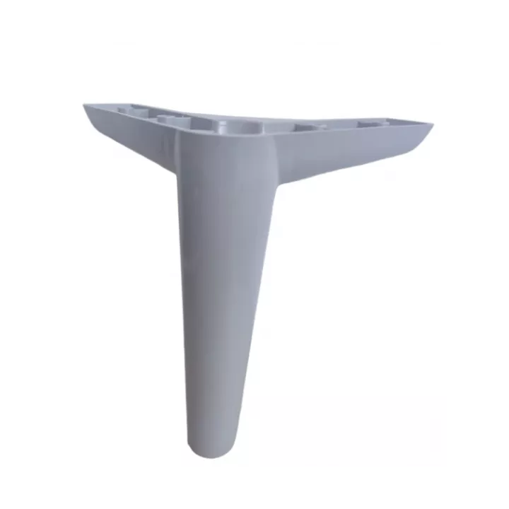 SABOT DE MEUBLE EN PLASTIQUE H14CM GRIS DELTA