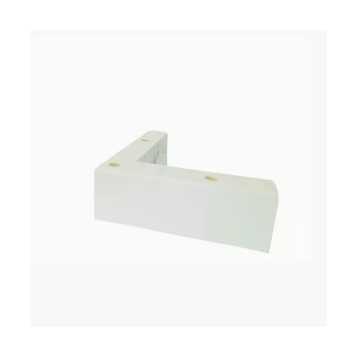 SABOT COIN DE MEUBLE EN PLASTIQUE H5CM BLANC