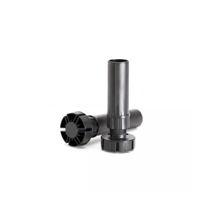 PIED DE MEUBLE HAUTEUR 15CM NOIR PIED DE MEUBLE HAUTEUR 15CM NOIR