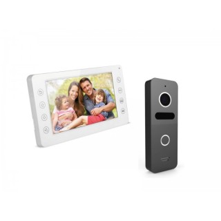 VIDÉOPHONE ANGELA X1 MONITEUR 7 AVEC PLAQUE DE RUE LOTUS SOMEF