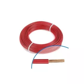 FIL SOUPLE H07VK6 ROUGE 100M