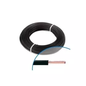 FIL RIGIDE H07VU6 NOIR 100M