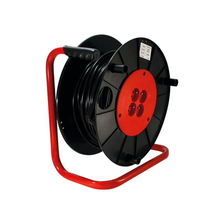 ENROULEUR RALLONGE 50M 4 PRISES 3G1.5 STIEL ENROULEUR RALLONGE 50M 4 PRISES 3G1.5 STIEL